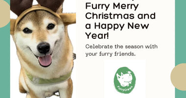 Furry Merry Christmas 2023!! Reduce Carbon Pawprint
