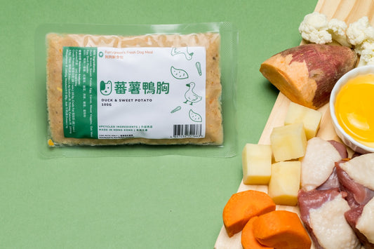 蕃薯鴨胸 Furry Green 狗狗鮮食