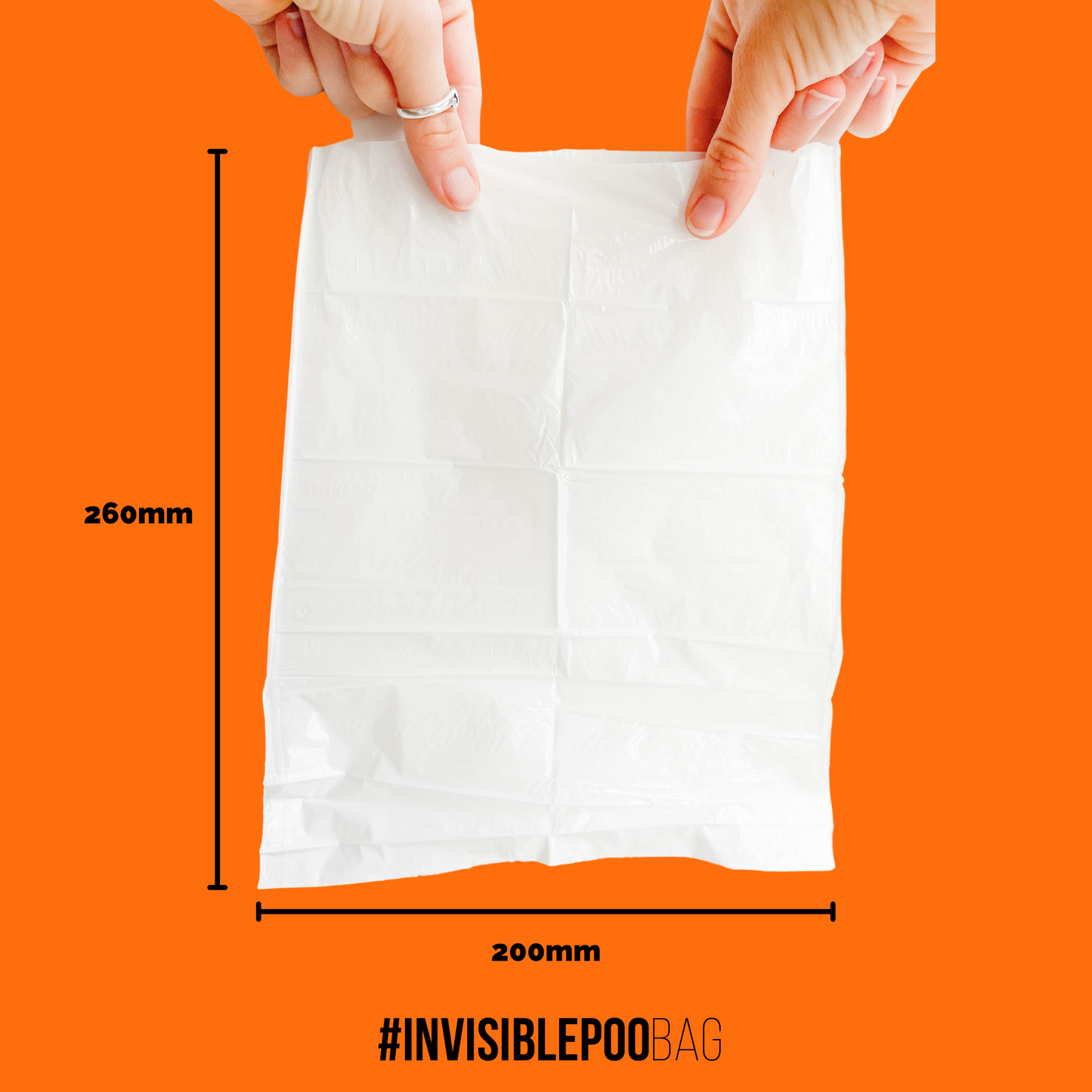 #INVISIBLEPOOBAG 環保寵物便便袋