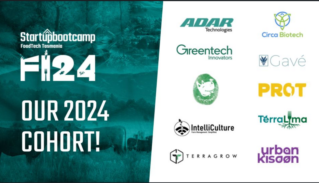 Furry Green Pets selected as 1 of the 10 startups to join Startupbootcamp Food Tech24 Cohort in Tasmania 