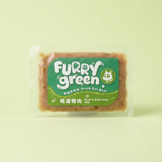 Duck cat recipe furry green