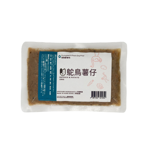 鴕鳥薯仔狗狗鮮食（100g）